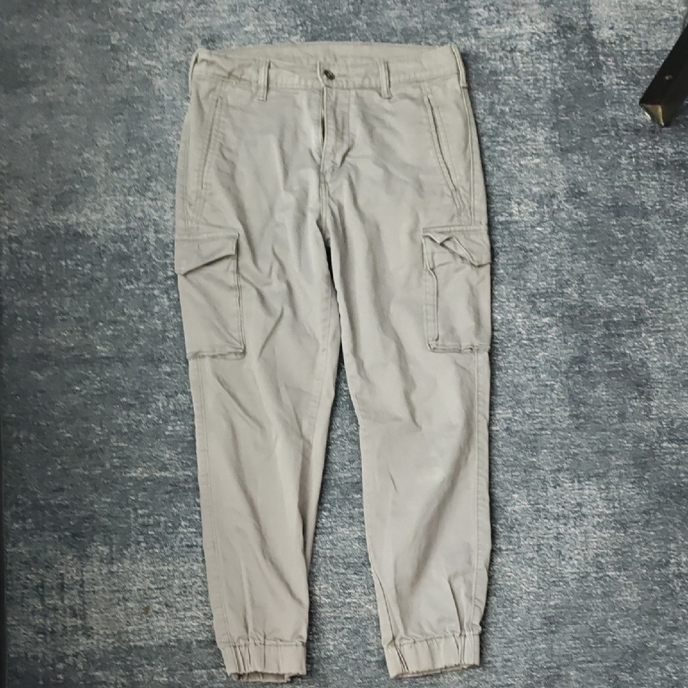 Men's Gray Cargo Pants